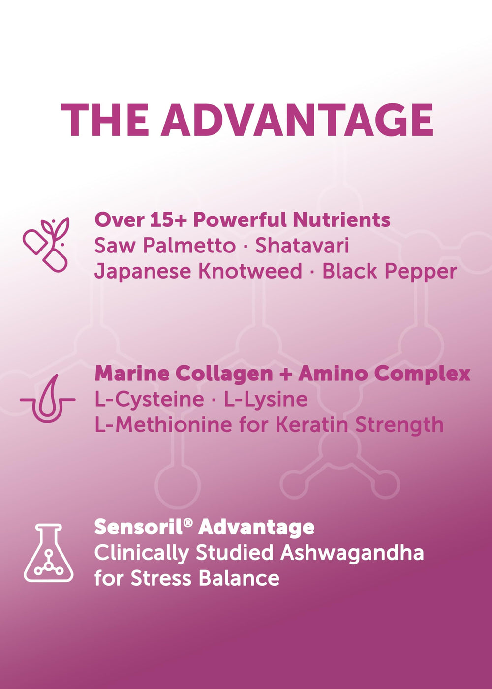 Lunakai Pro label detail emphasizes clean, trustworthy ingredients.