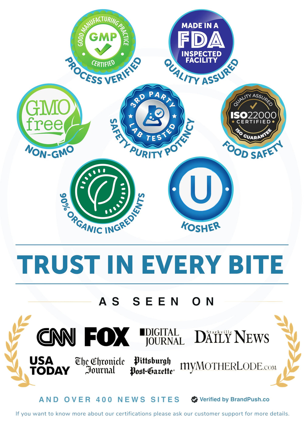 Lunakai USA-made label closeup highlights clean, plant-based ingredients.
