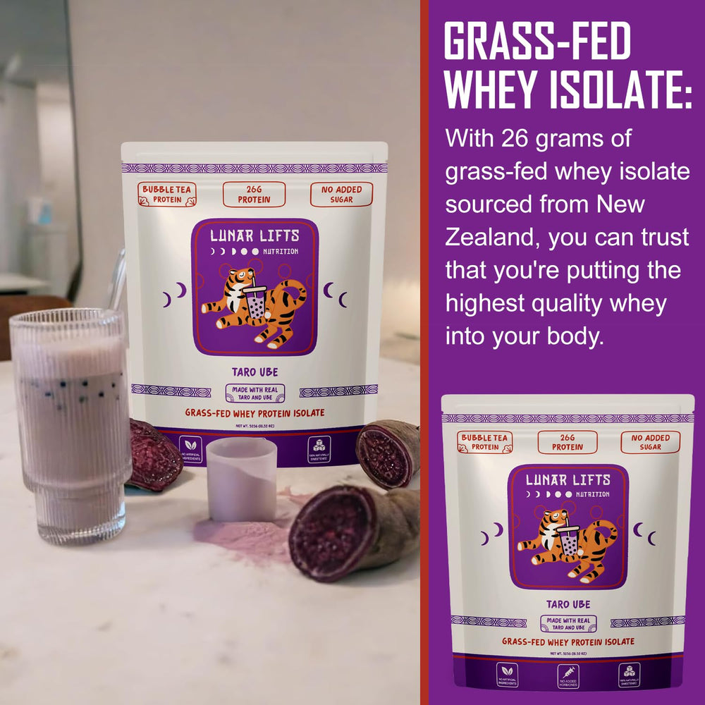 Lunar Lifts measuring scoop for easy daily protein servings.
