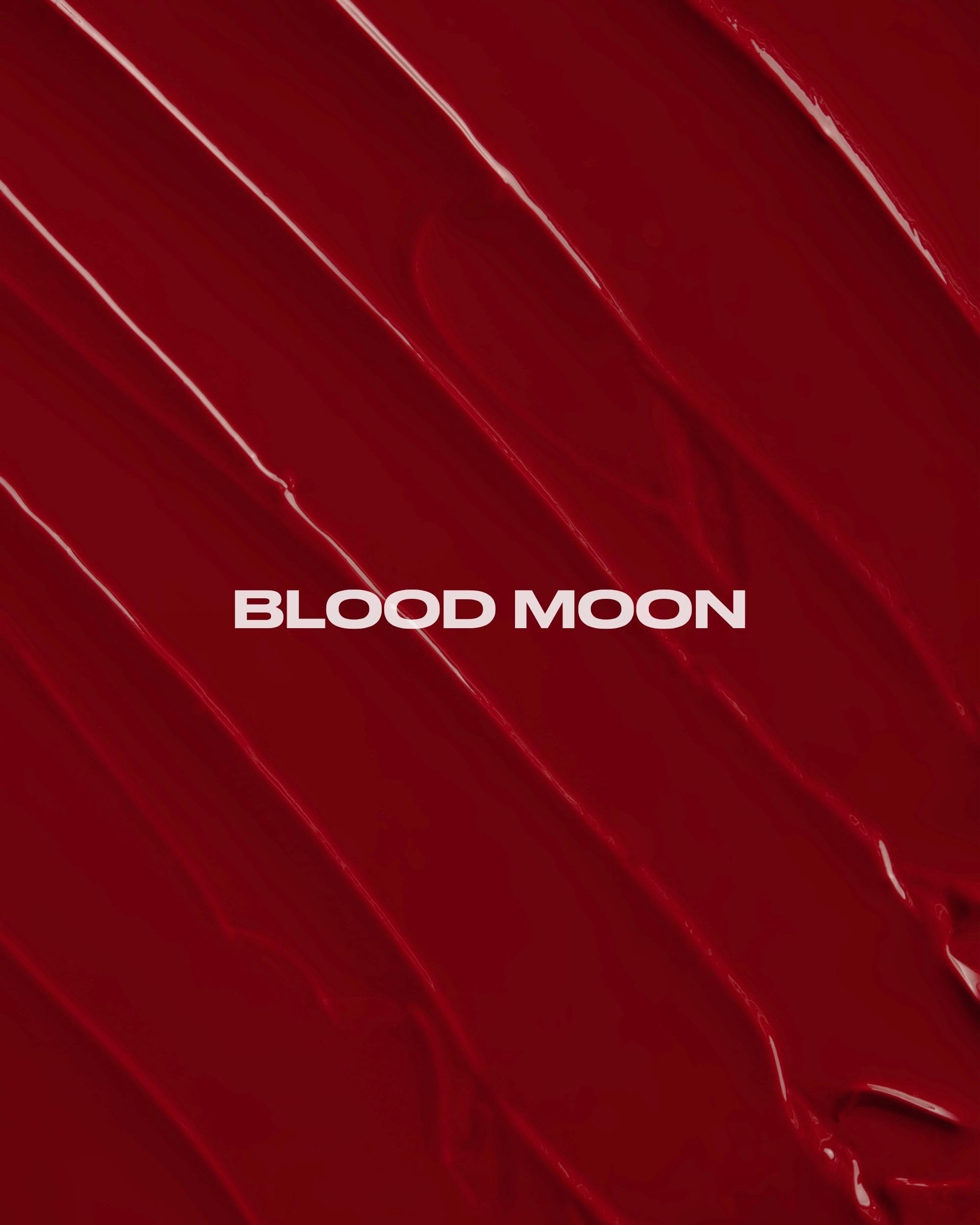 Lunar Tides Blood Moon packaging displaying full shade range and bottle size