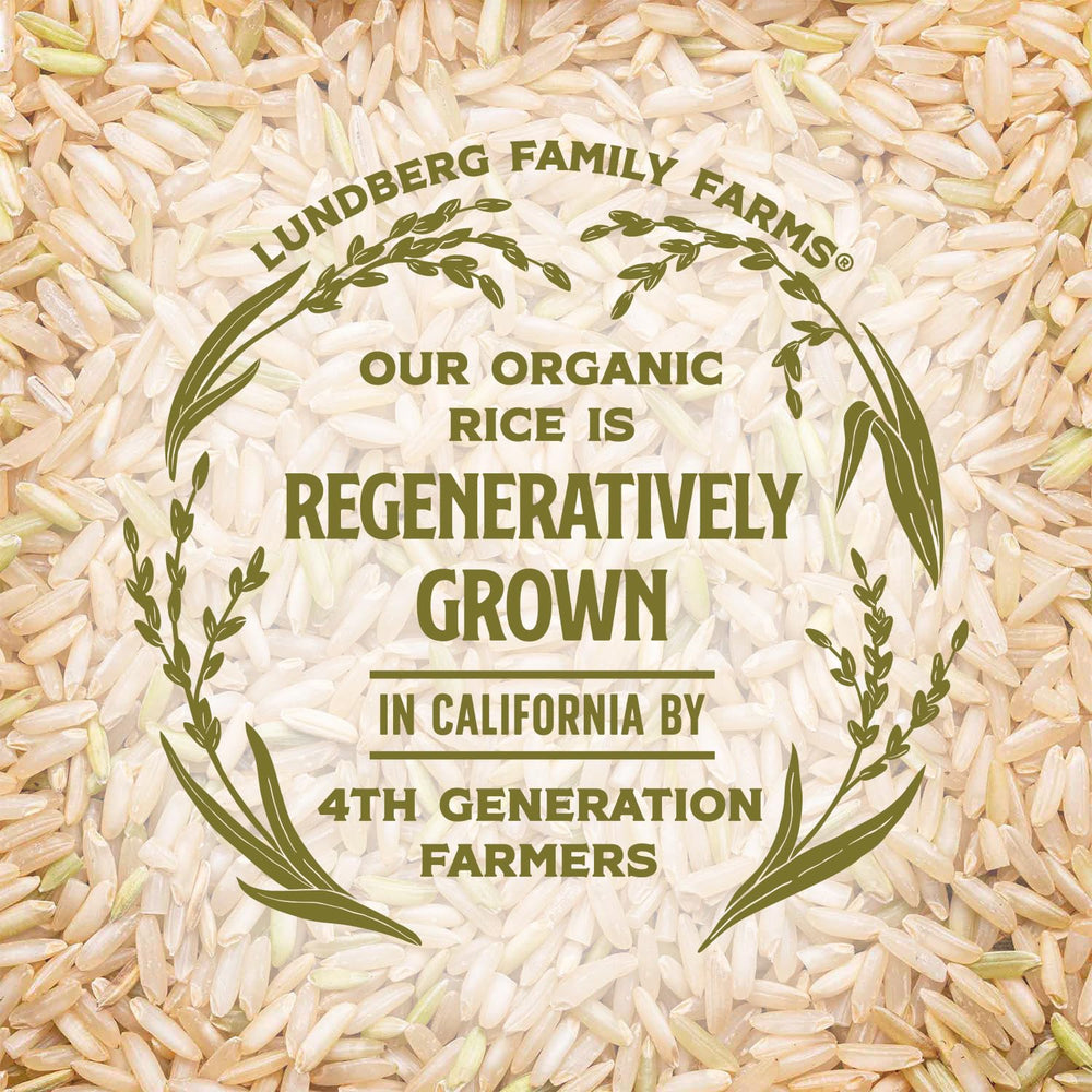 Lundberg Farm California-grown rice pack highlighting origin