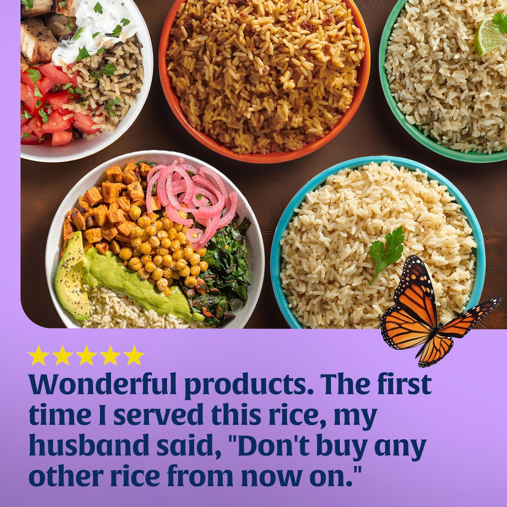 Lundberg Jasmine Rice, pantry-ready packaging displayed on shelf.