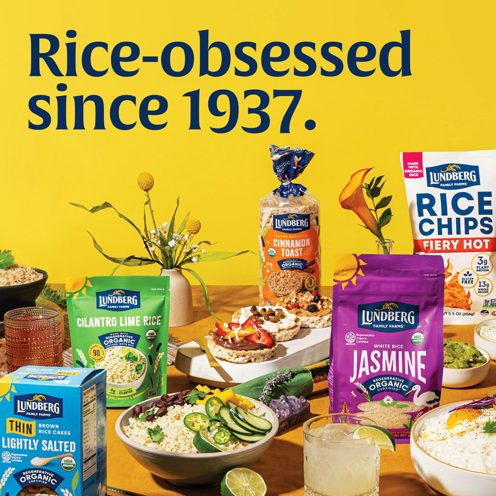 Versatile Lundberg Jasmine Rice ready to pair with sweet or savory dishes.