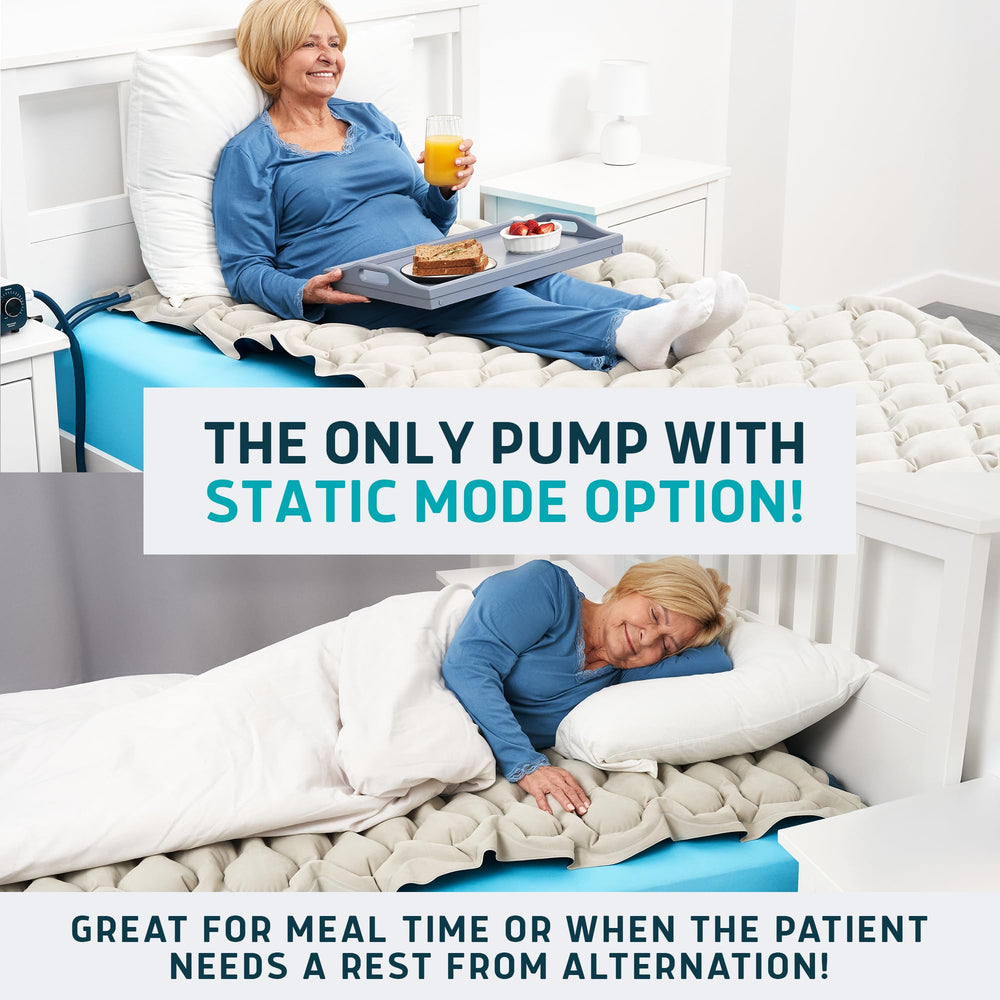 Lunderg inflates in about twenty minutes for ready-to-use comfort