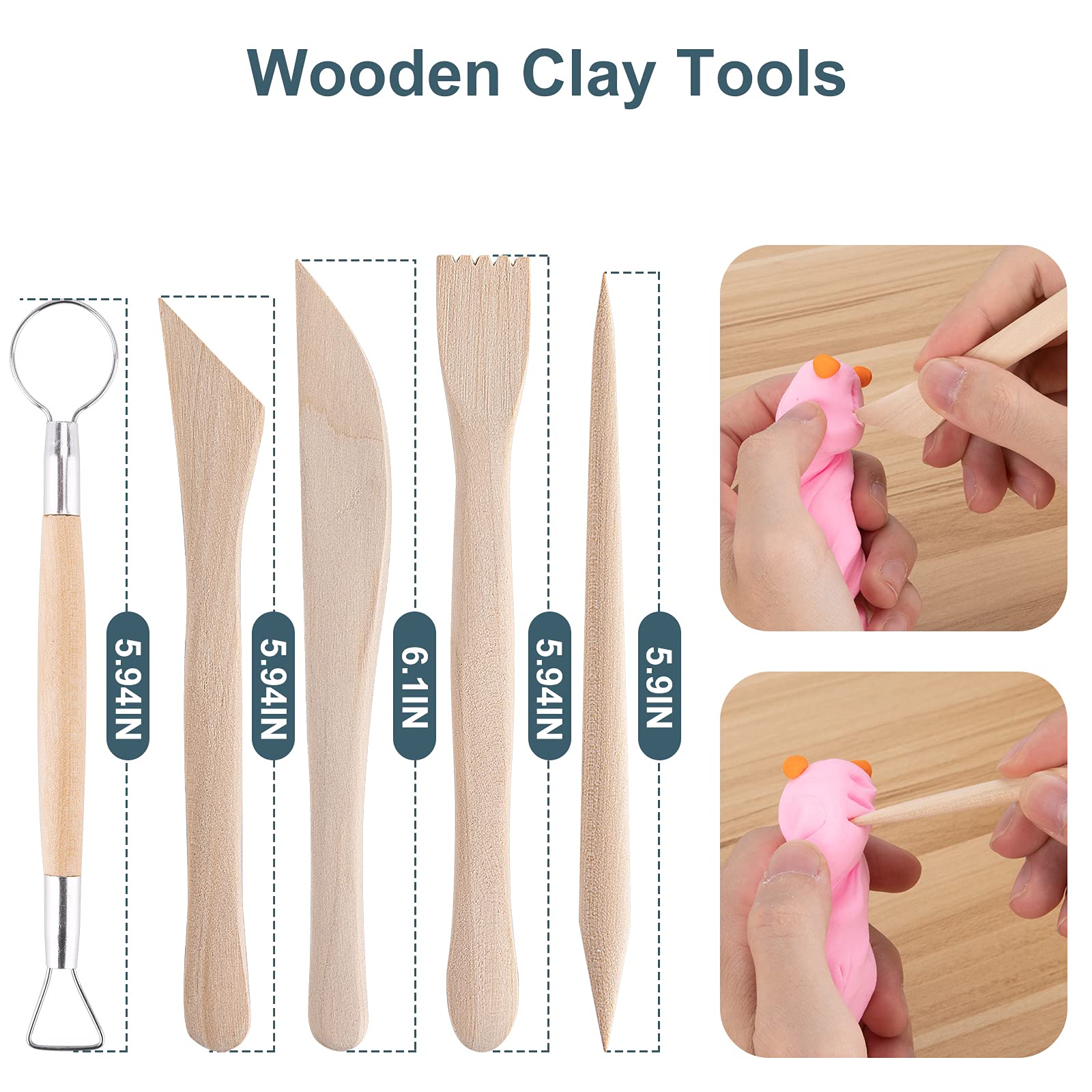 Luney ball stylus set for even beads and textures