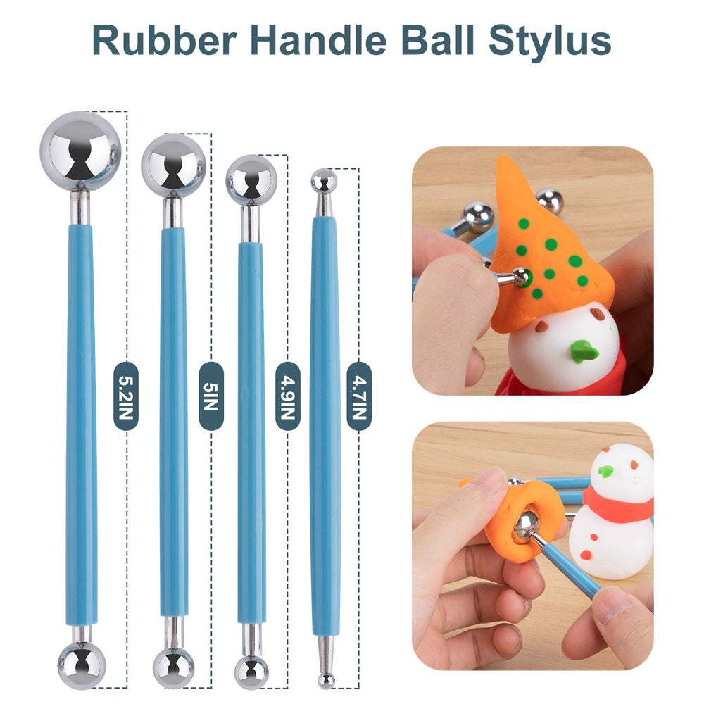 Luney silicone sculpting tools ideal for soft clay projects