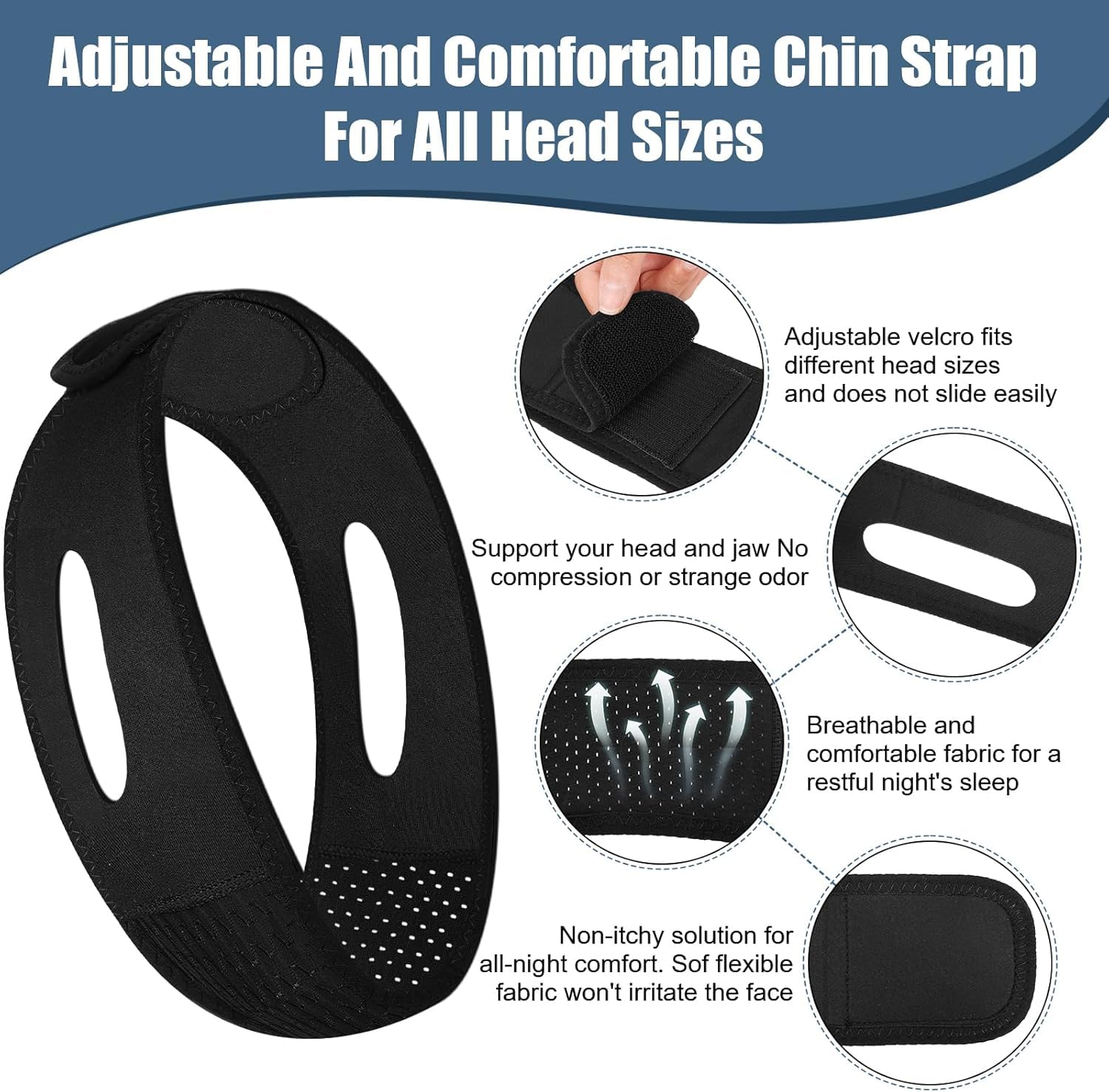 LUNIA ear-side-design stays in place without pinching the ears during restless sleep.