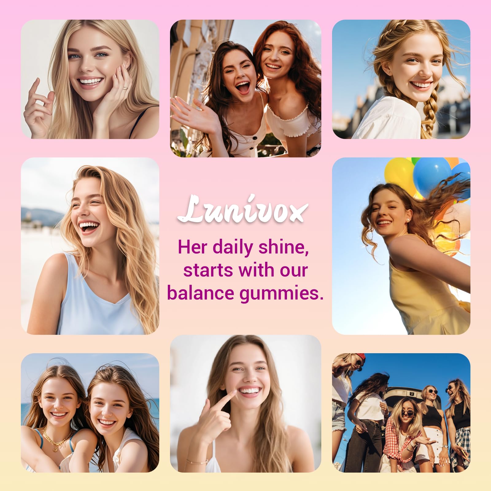Lunivox Her Juicy pineapple flavor invites you to enjoy your daily routine.