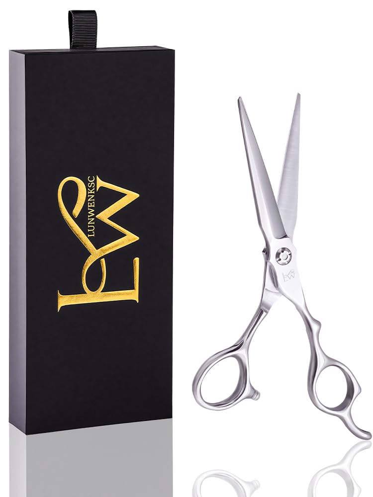 Lunwenksc professional hair shears 6.5 inch blades for precise cuts