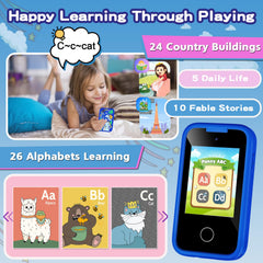 Luoba Kids Phone includes 8GB memory card for extra storage.