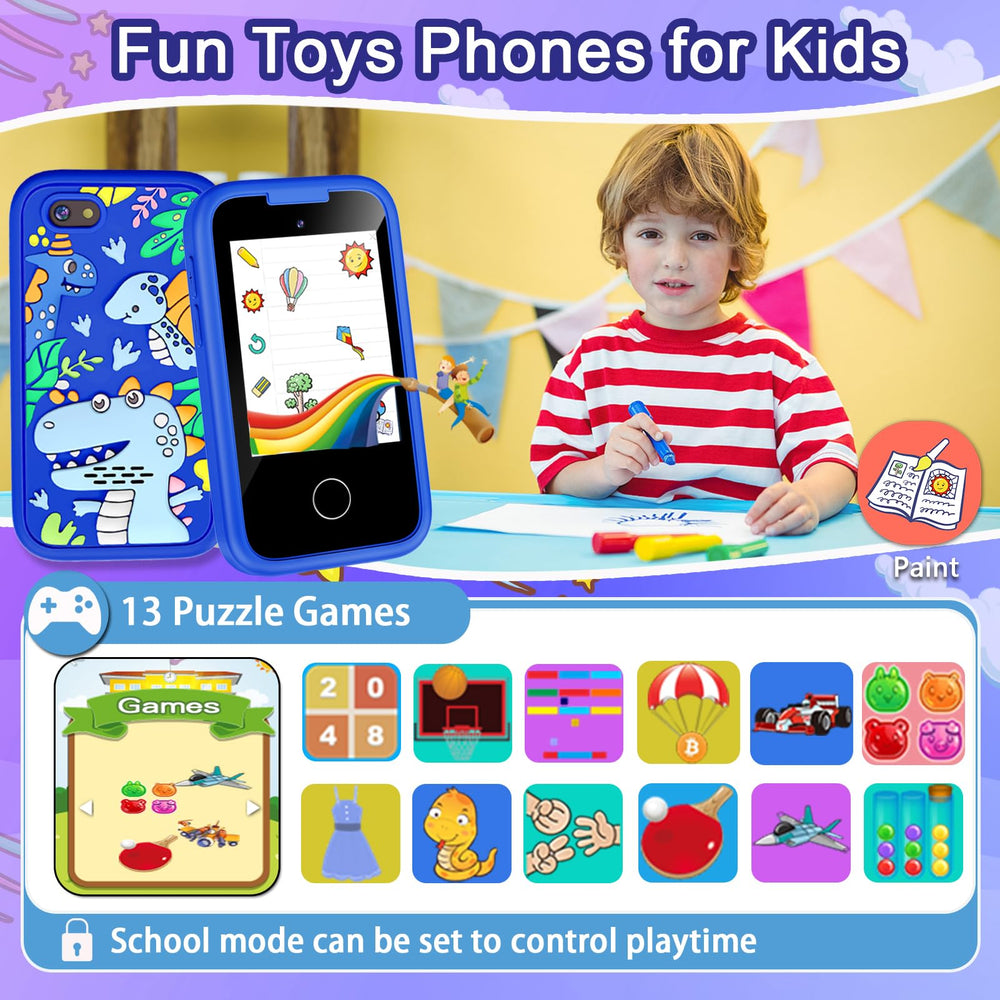 Luoba Kids Phone durable lanyard for safe carrying during outings.