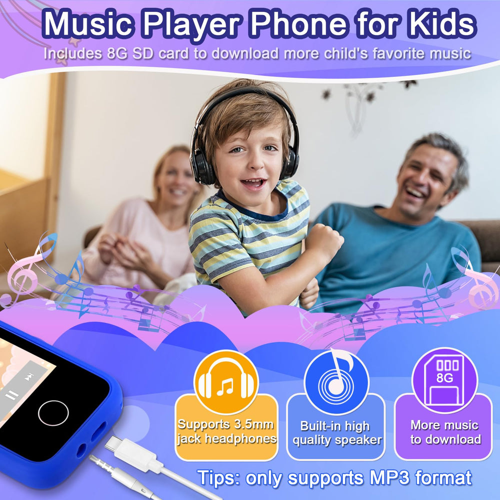 Luoba Kids Phone with 31 wallpaper styles and 10 desktop themes.