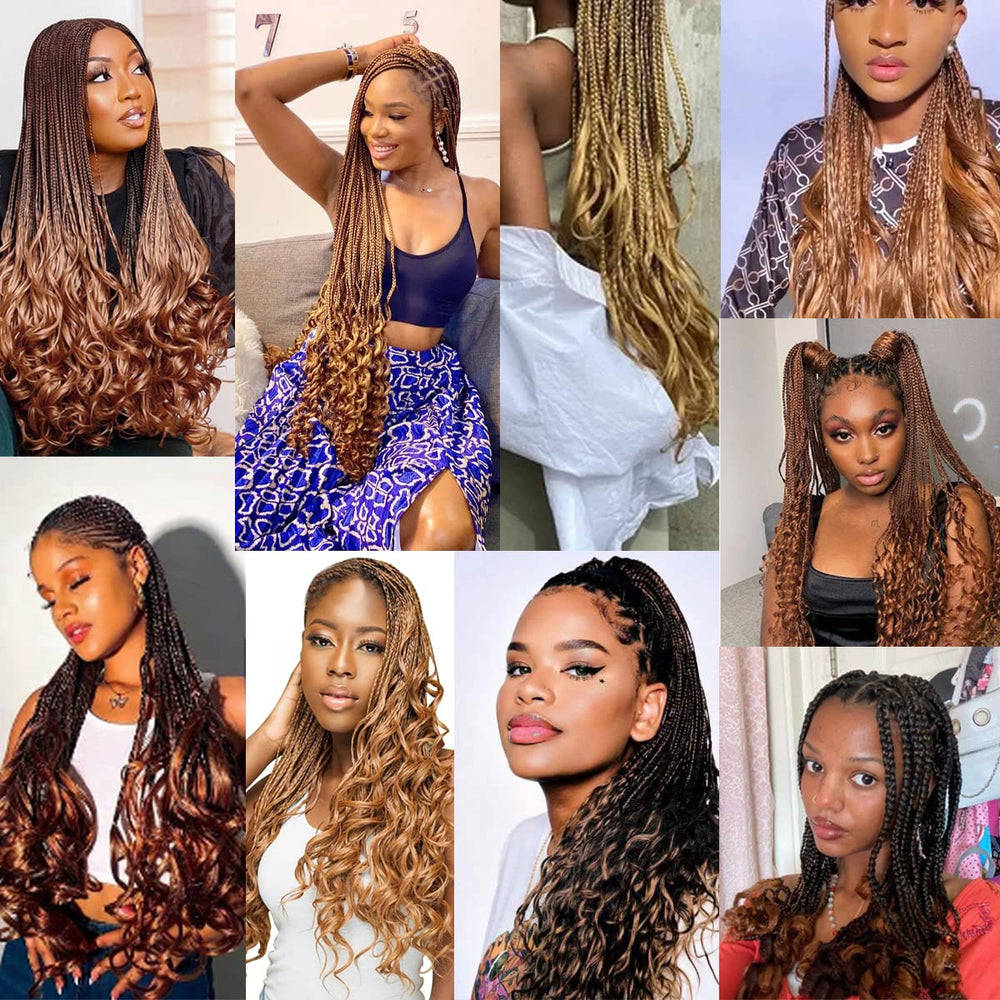 Luoyudu durable reusable braiding hair for long lasting styling