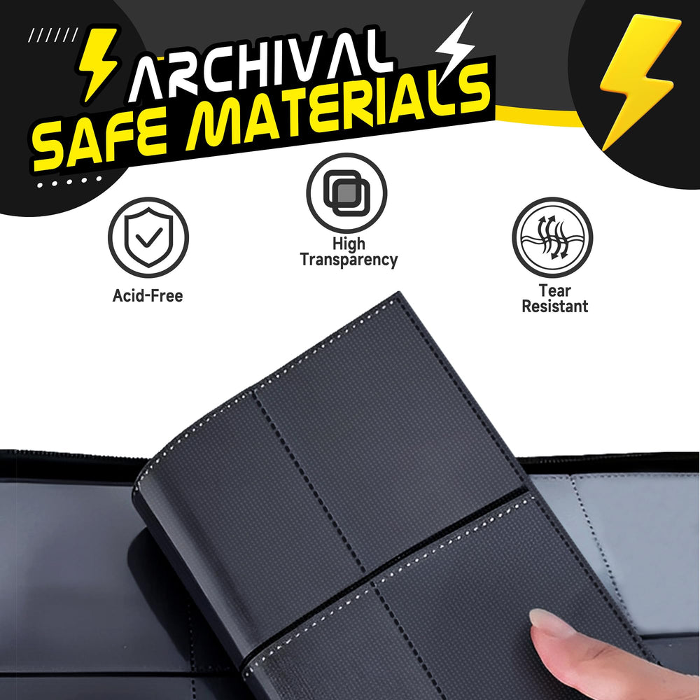Reinforced leak-proof zippers keep contents secure.