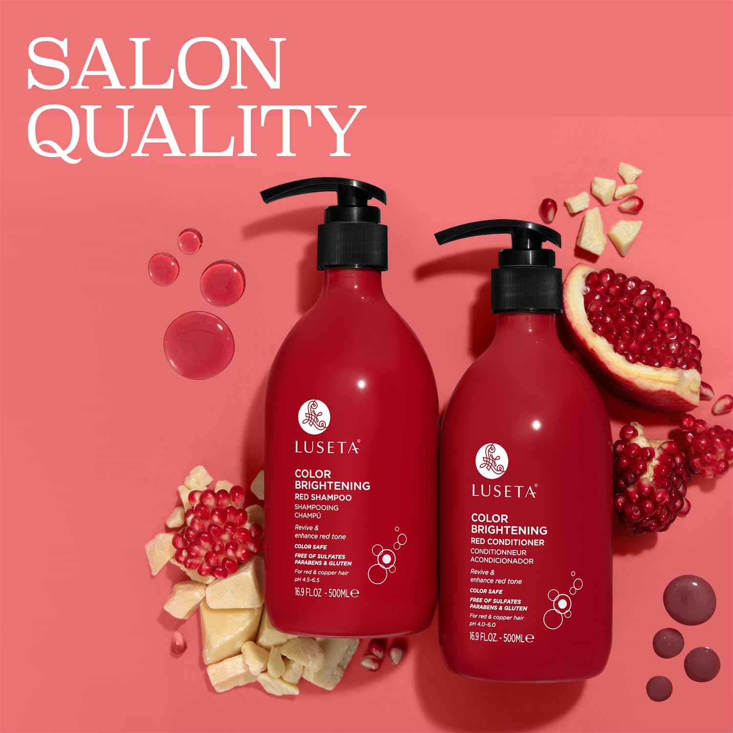 Luseta cruelty-free label visible on packaging for ethical beauty.