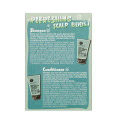 Luseta Rosemary Mint Conditioner Travel Kit bottle—moisturizes scalp and reduces frizz.