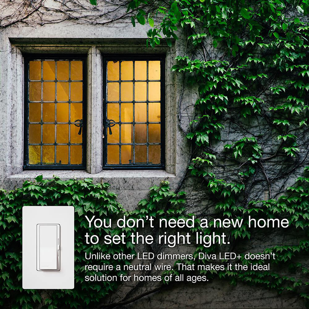 Compatibility guide highlighting broad LED/CFL and incandescent support.