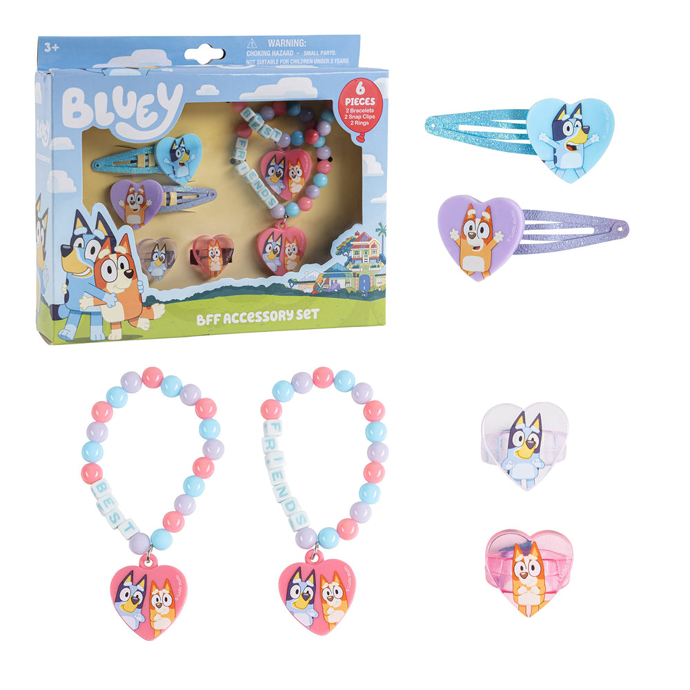 LUV HER Bluey BFF rings highlight playful accessories for shared style
