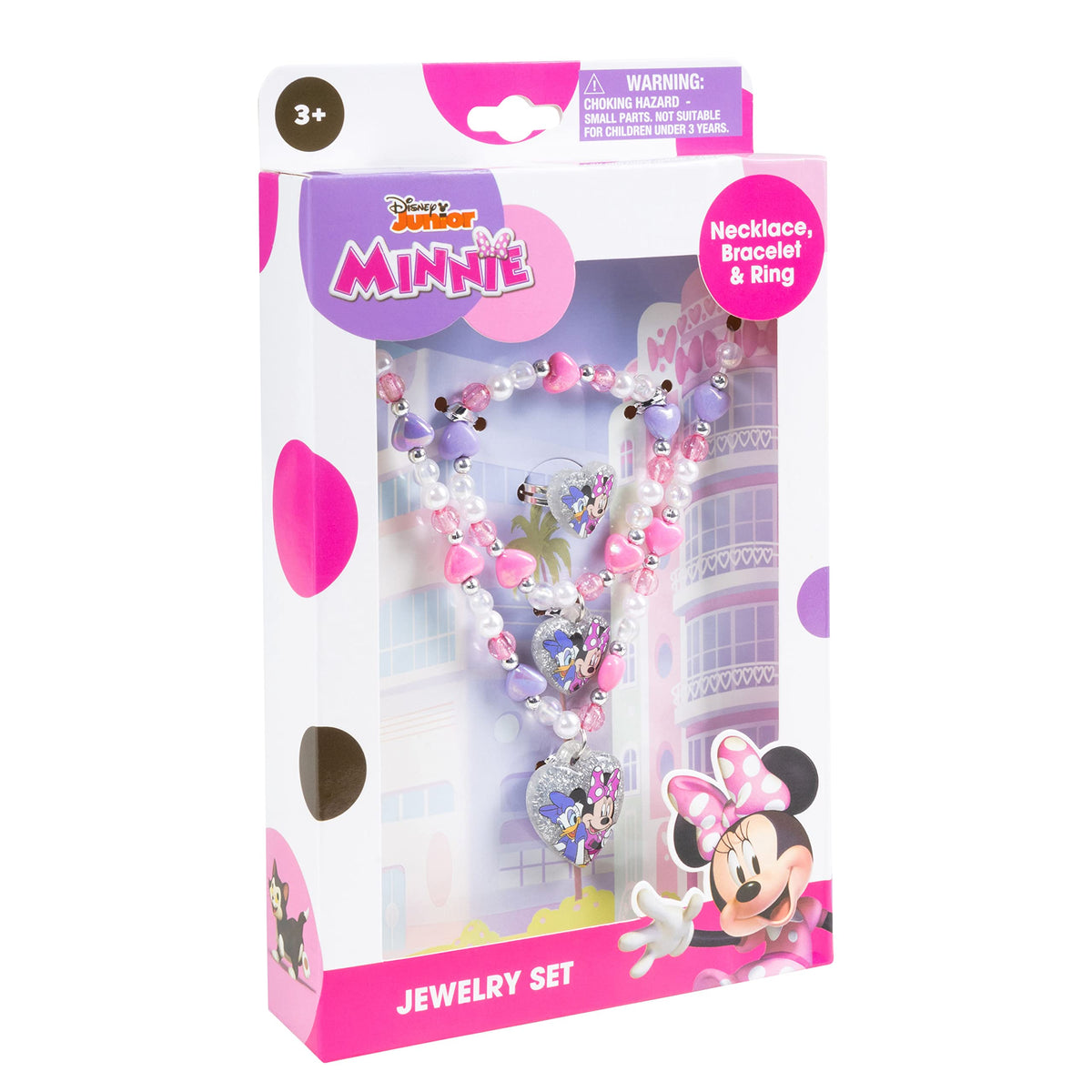 LUV HER Disney Girls Jewelry Set box display inviting imaginative dress-up play