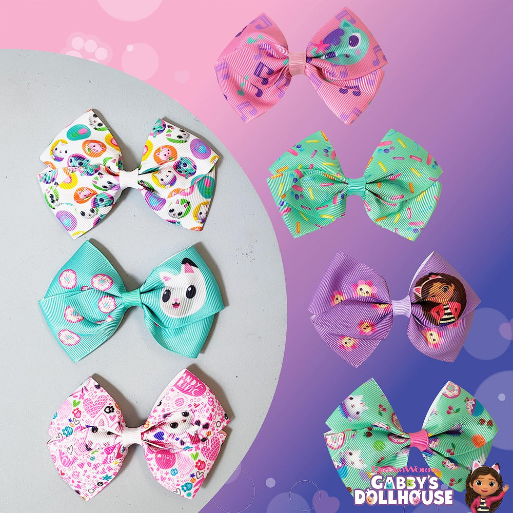 Luv Her Gabby's Dollhouse heart clip offers gentle grip for kids' hair.
