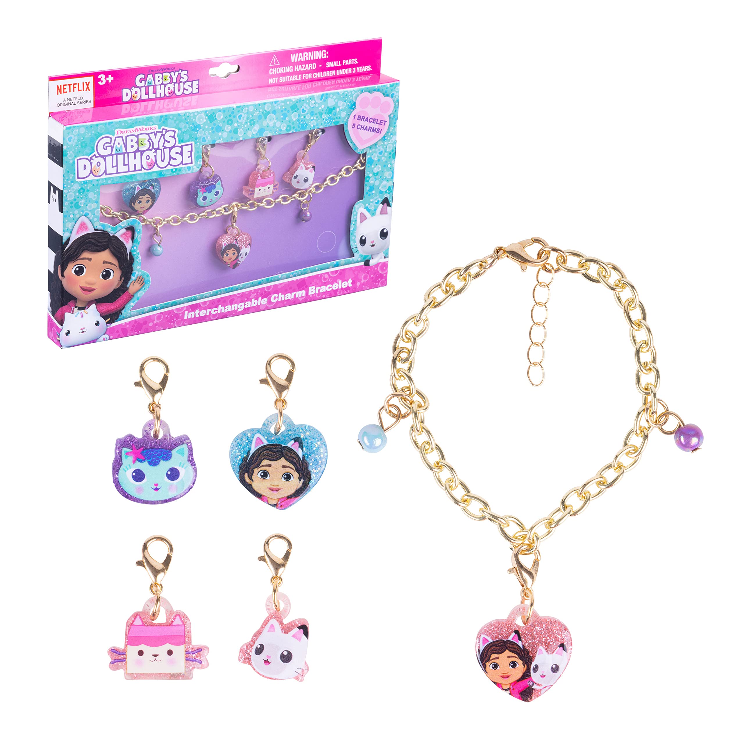 LUV HER Gabby’s Dollhouse bracelet size fits small and large wrists