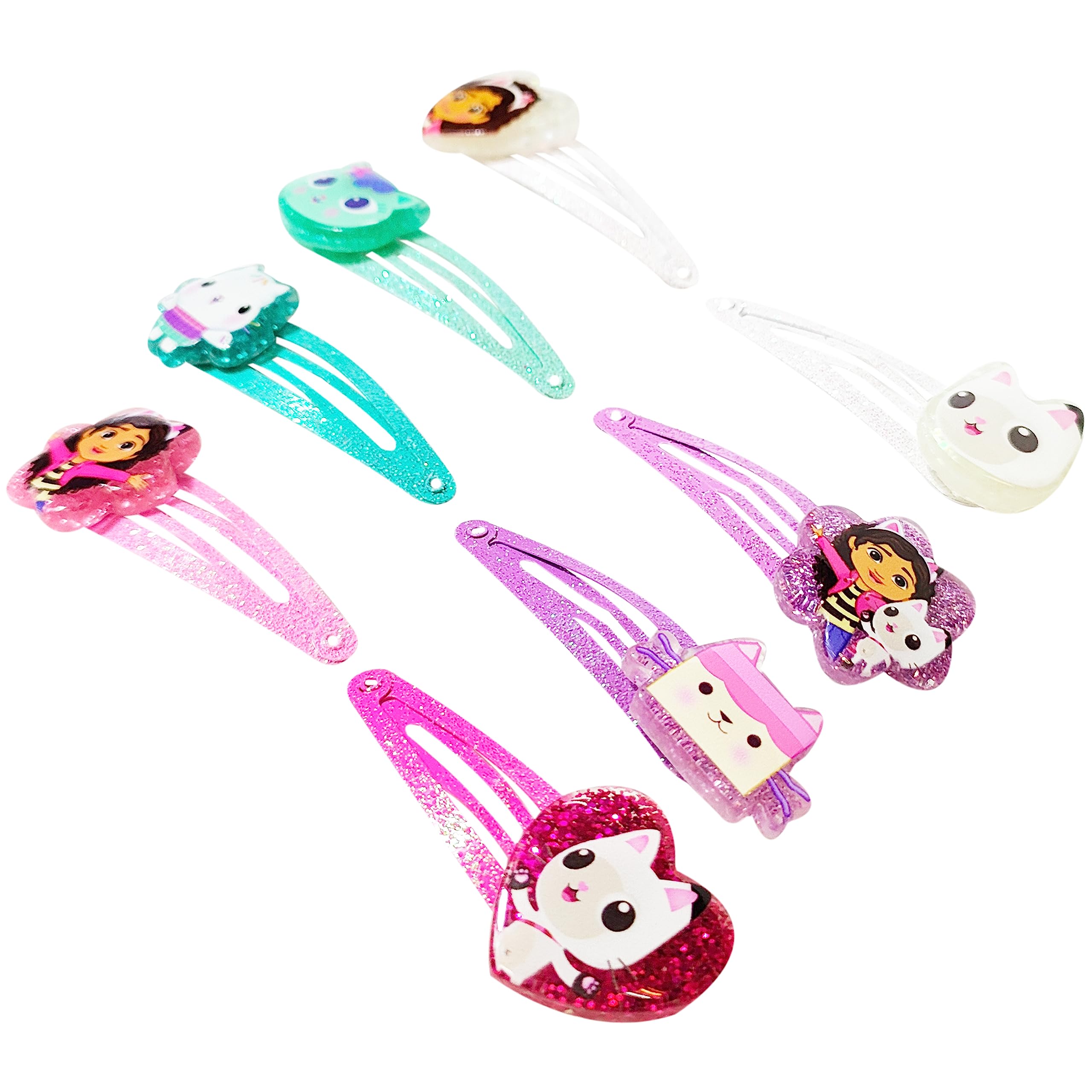 LUV HER Gabby's Dollhouse clips suitable for all hair types and ages