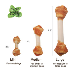 LuvChew handmade chicken chews feature protein-rich flavor without fillers.