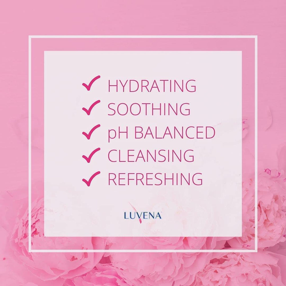LUVENA fragrance-free formula supports sensitive skin care.