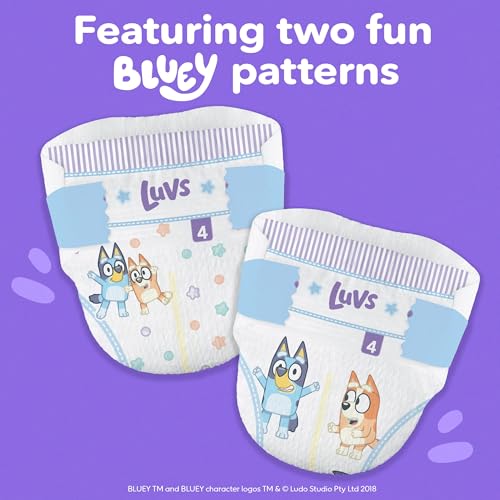 Luvs Platinum Protection nighttime fit for longer wear with comfort