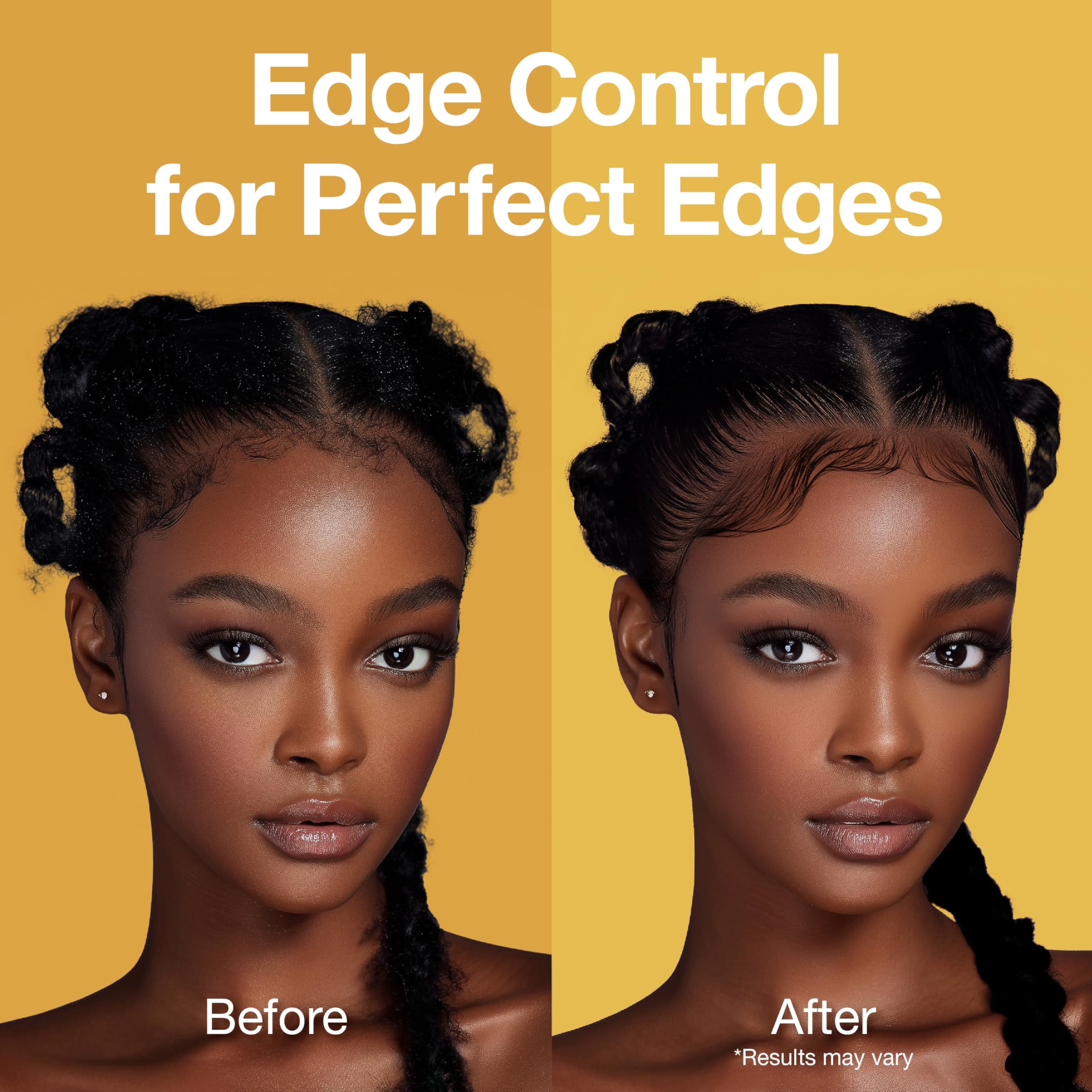 Lux Collection Edge Control Gel dries crystal clear for a crisp, flexible finish.