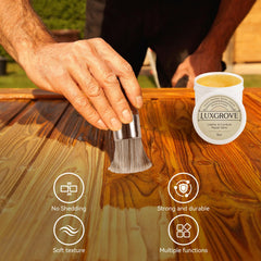 LUXGROVE leather cleaner conditioner bottle cleans and nourishes leather surfaces