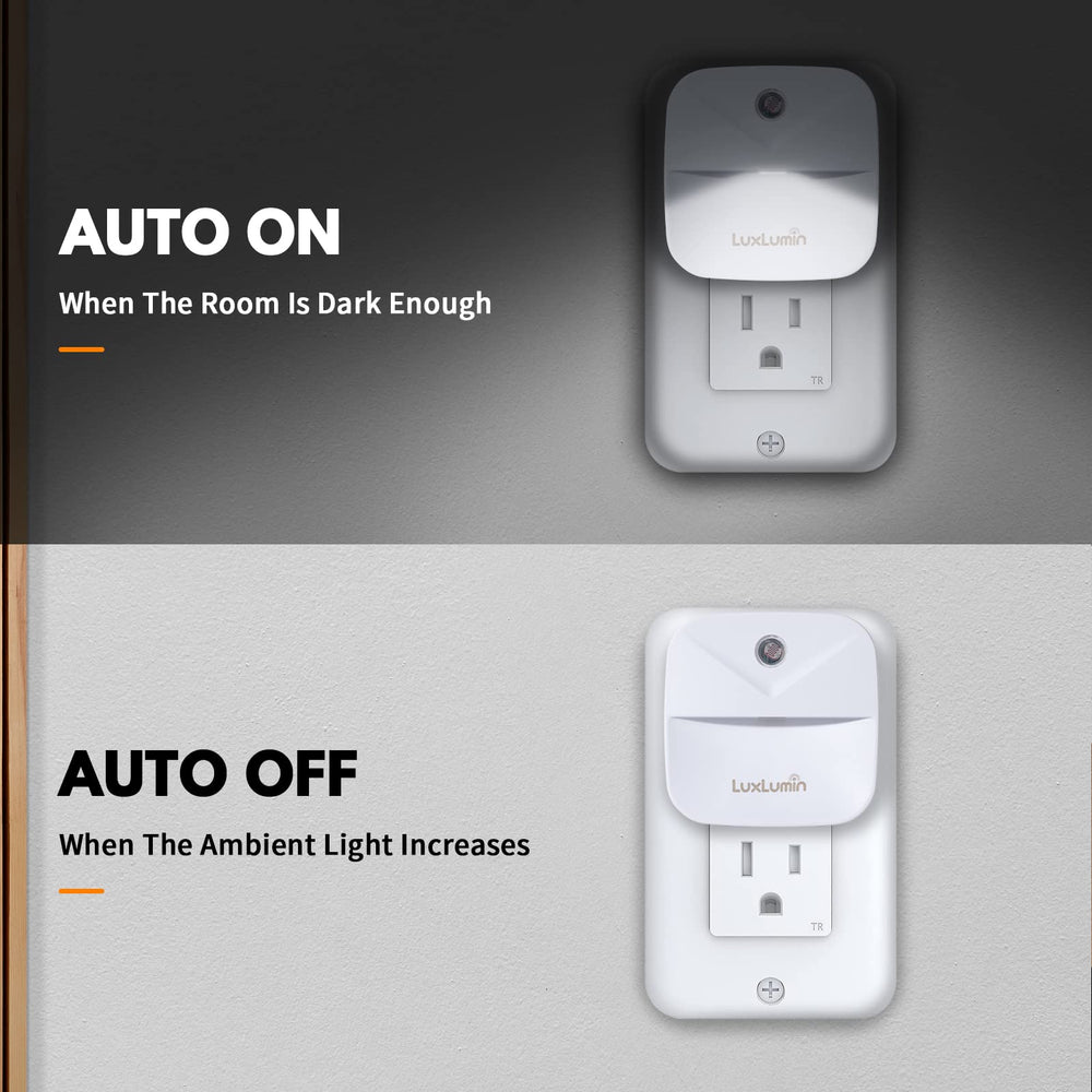 LuxLumin glare-free warm glow keeps bedrooms comfortable and relaxing.