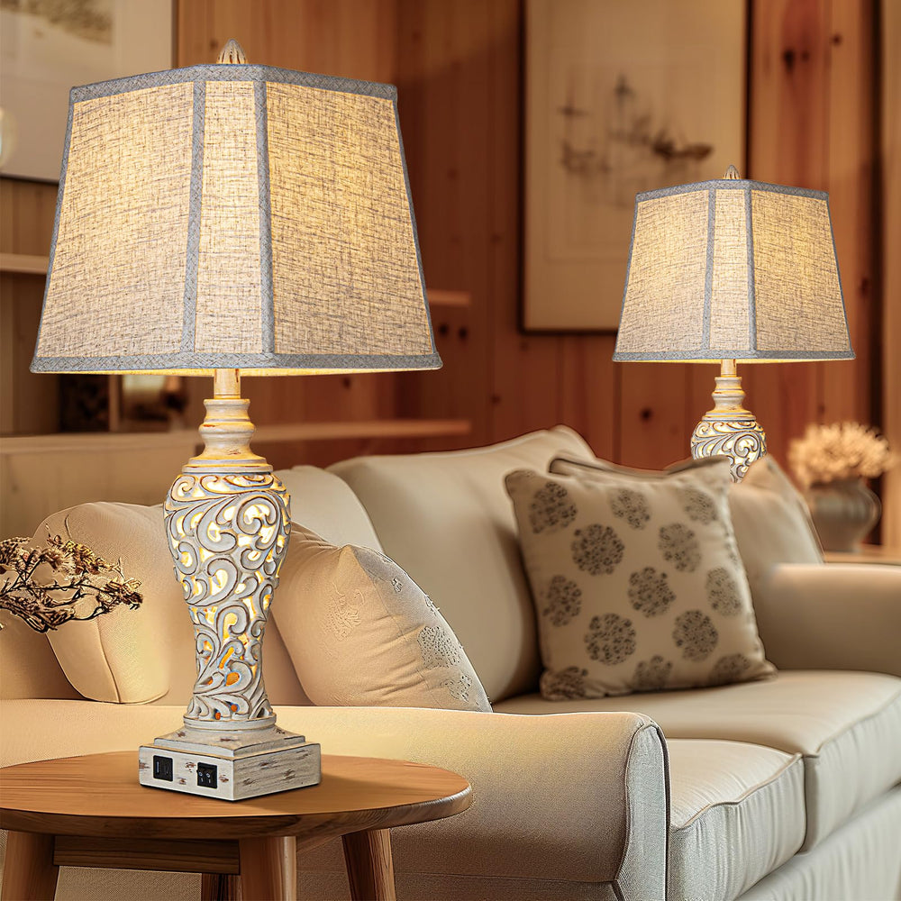 LuxSight LED bulbs included reduce energy use while keeping gentle brightness.