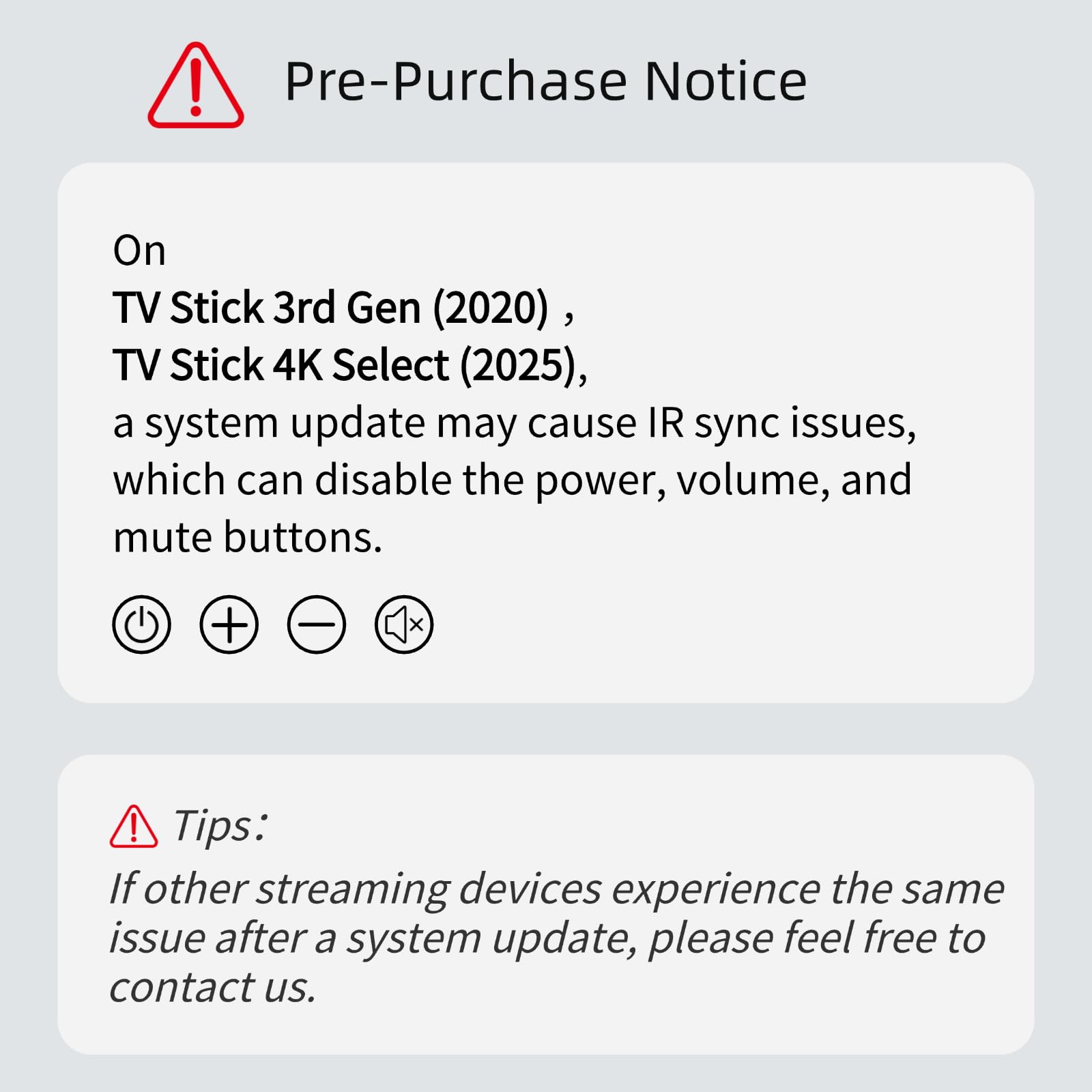 Luyeper remote for Insignia TV; hands-free volume and content search