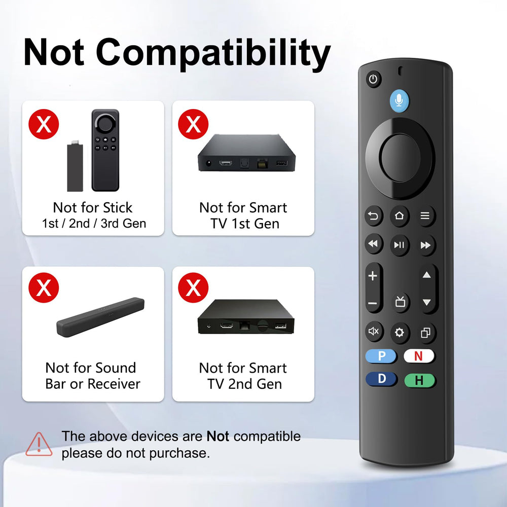 Luyeper remote for Toshiba 4-Series; instant access shortcuts