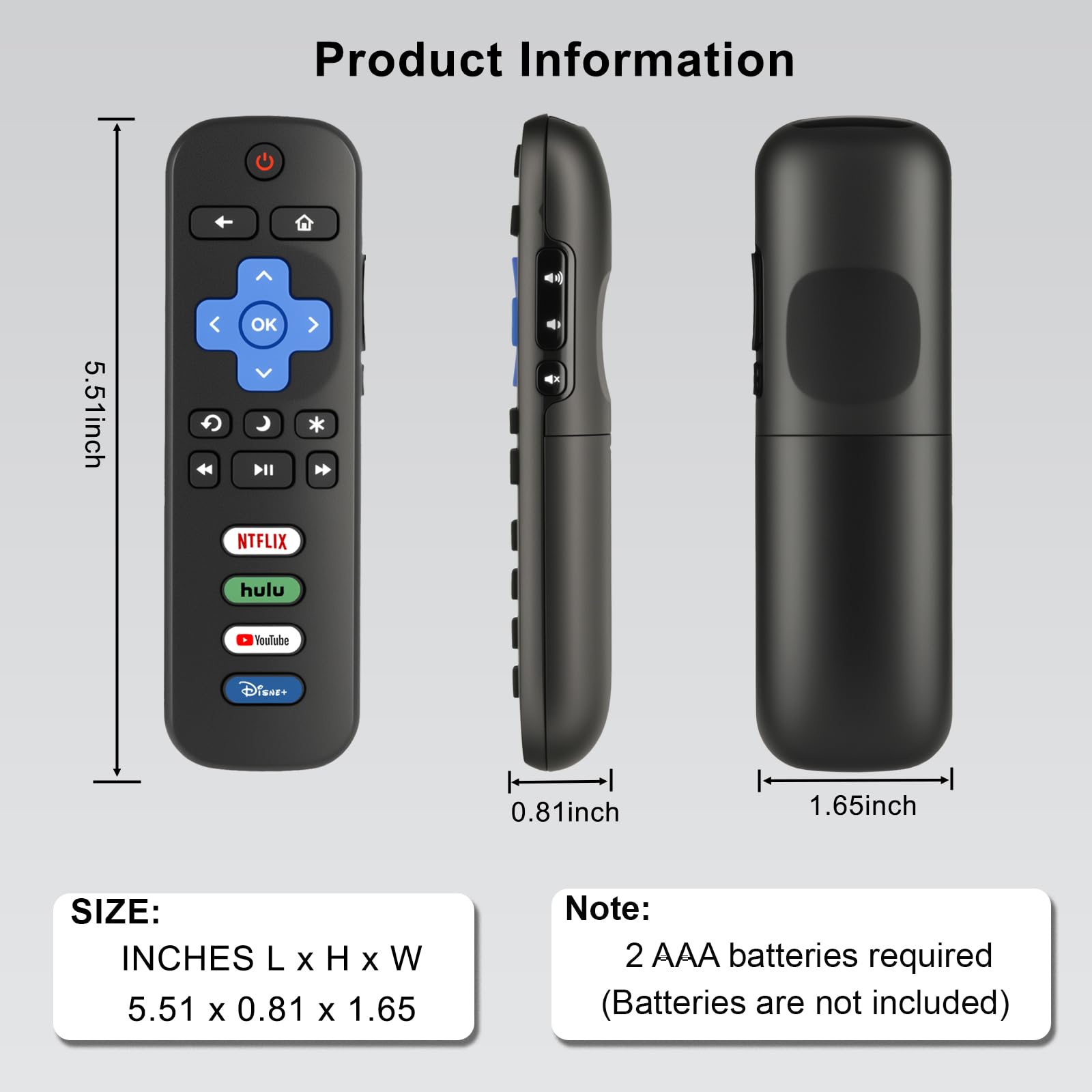 Luyeper remote in hand illustrating easy daily use