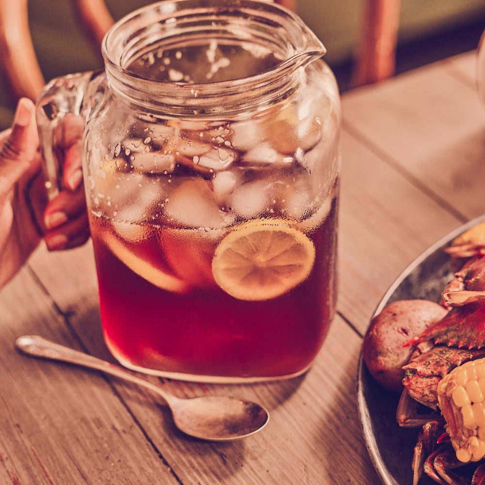 Luzianne clear, smooth brew from iced tea bags for family moments