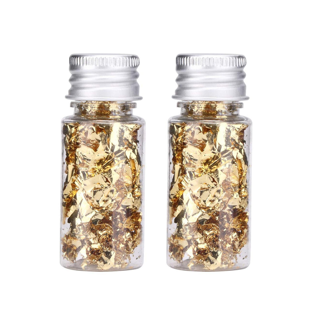 Lwuey decorating flakes gold leaf for cake adds shimmering edible finish for desserts