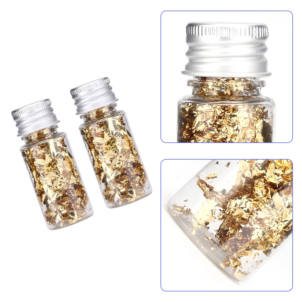 Lwuey gold leaf for resin crafts allows decorative gilding in art projects