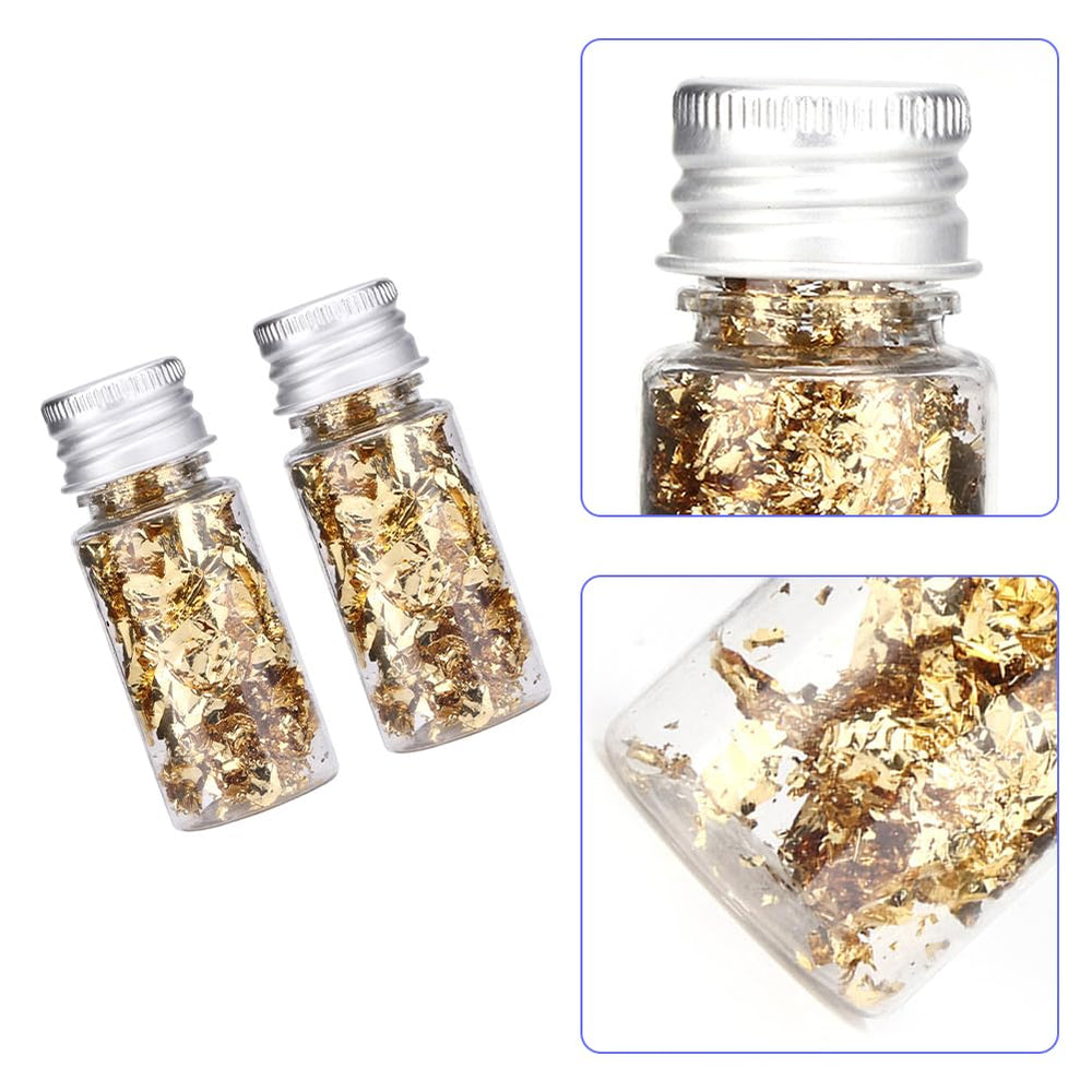 Lwuey gold leaf for resin crafts allows decorative gilding in art projects