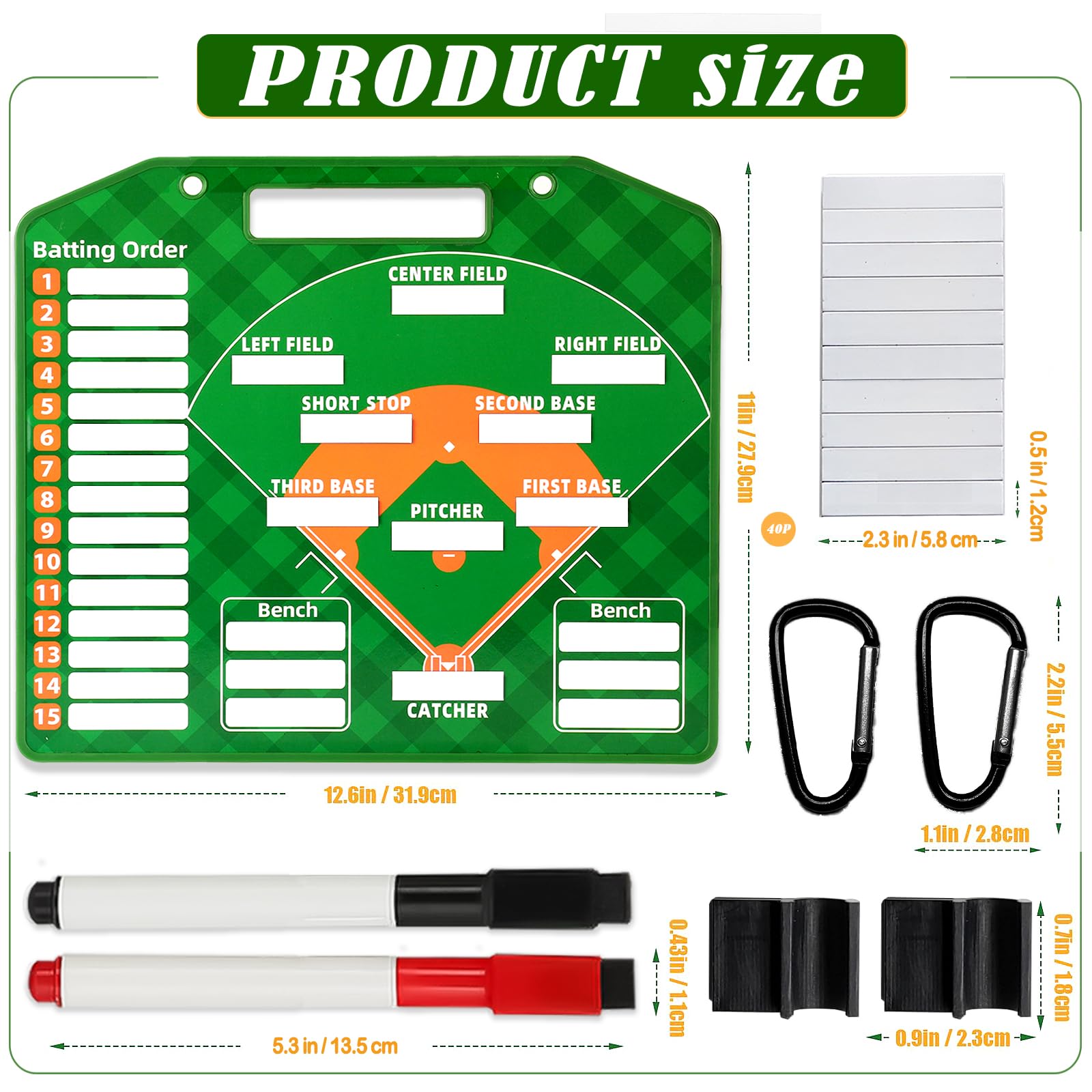 Dry-erase coaching board used to notes and tactics on LYINGFISH surface