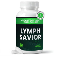 Lymph Savior bottle front view for daily wellness support