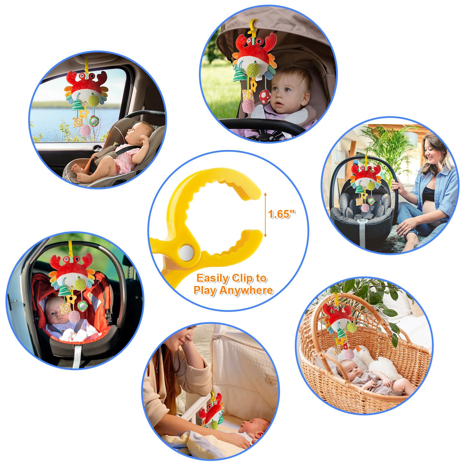 Lynncare soft fabric with rounded edges is safe for touch