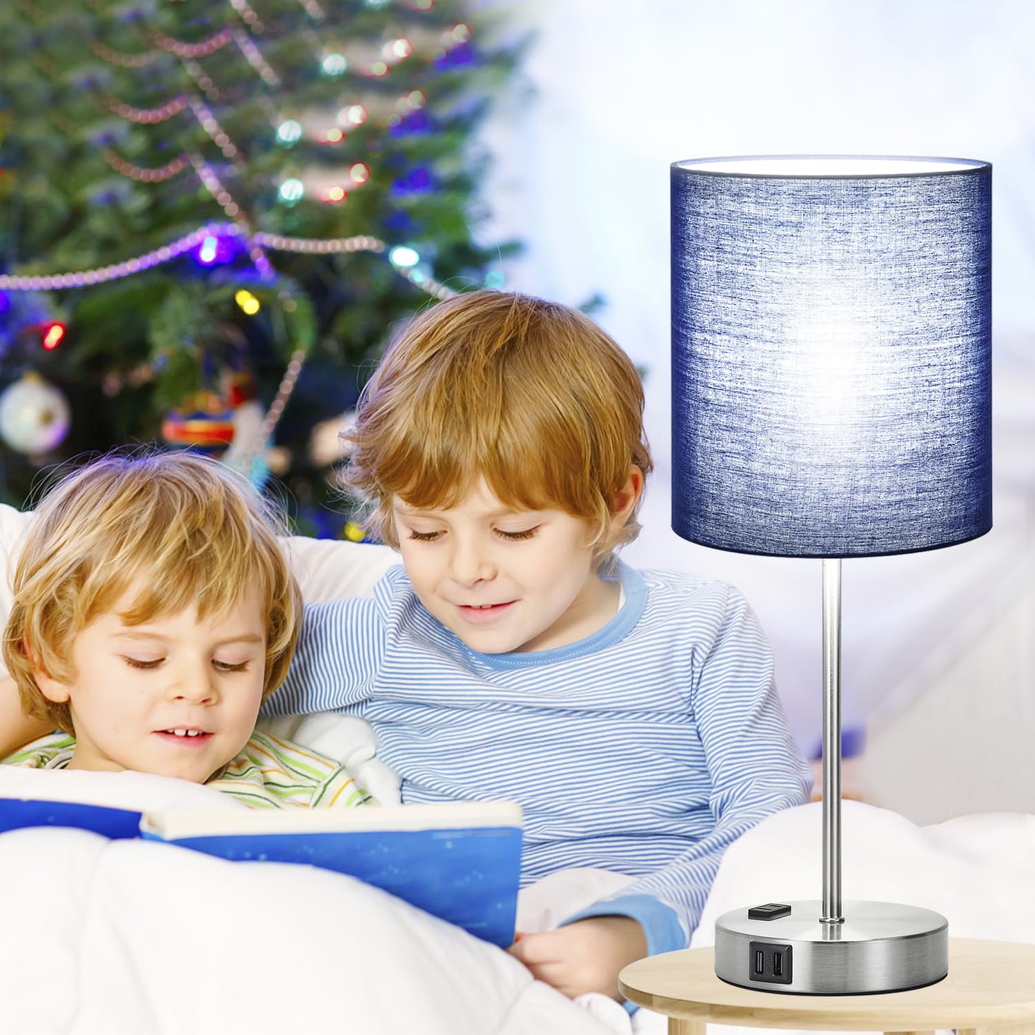 Lynnoland included 6W LED bulbs deliver 800 lumens of daylight.