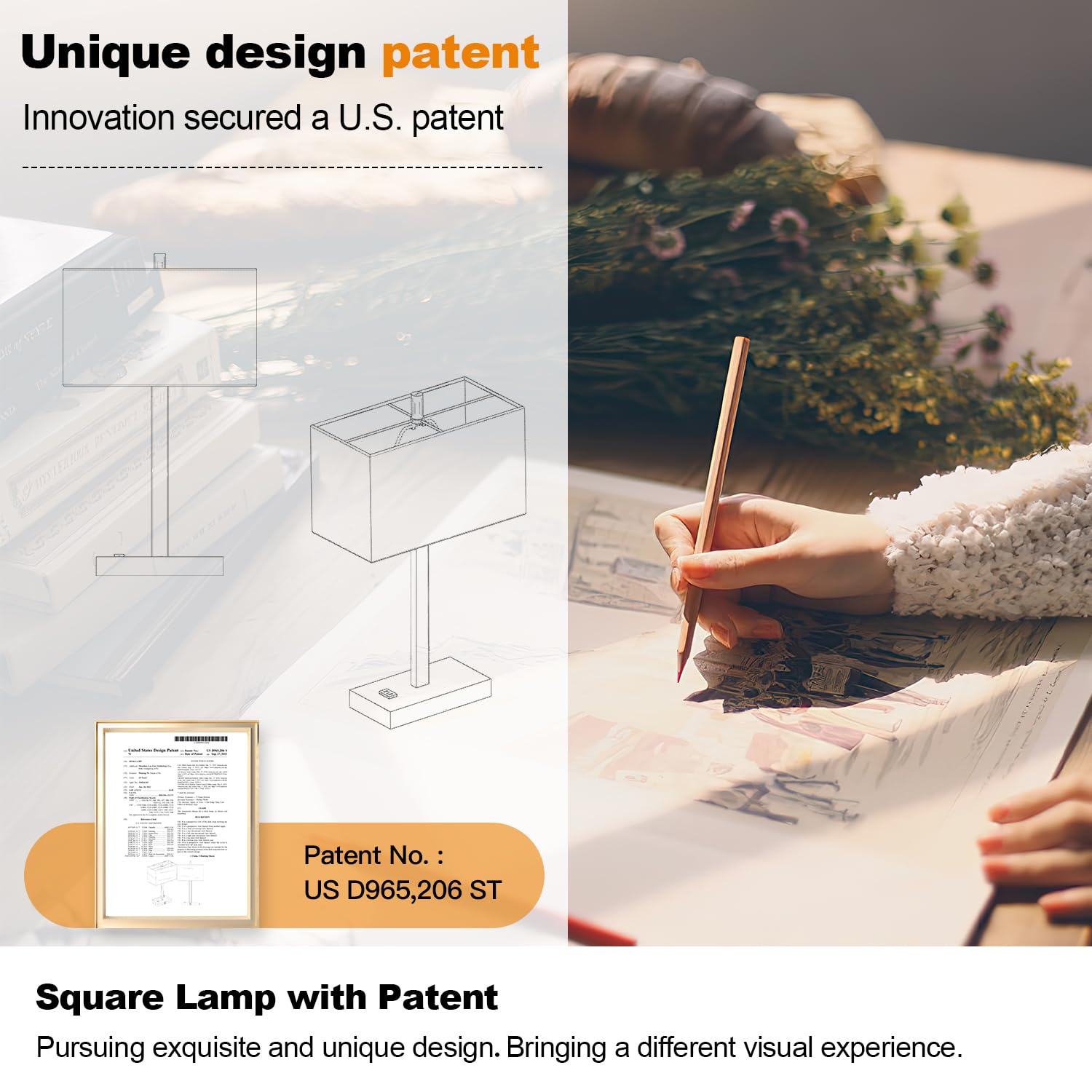 Lynnoland lamps consolidate lighting and charging, reducing clutter at your bedside.