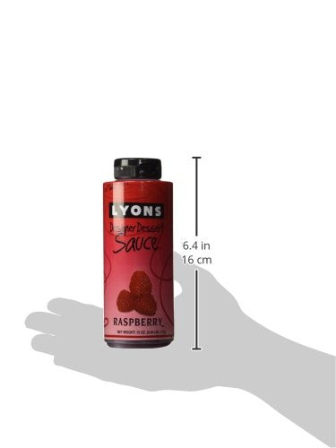 Lyons Raspberry Dessert Sauce pairs with berries and yogurt as a dessert topper.