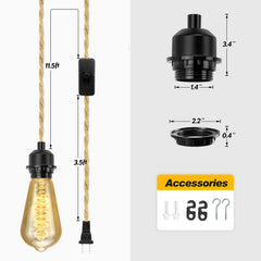 LYOOWNG E26/E27 compatibility with bulbs for flexible decor