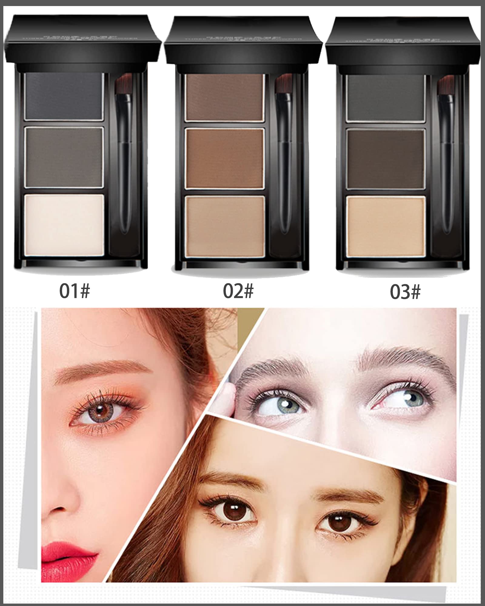 LYSdefeu waterproof brow powder designed for all-day wear.