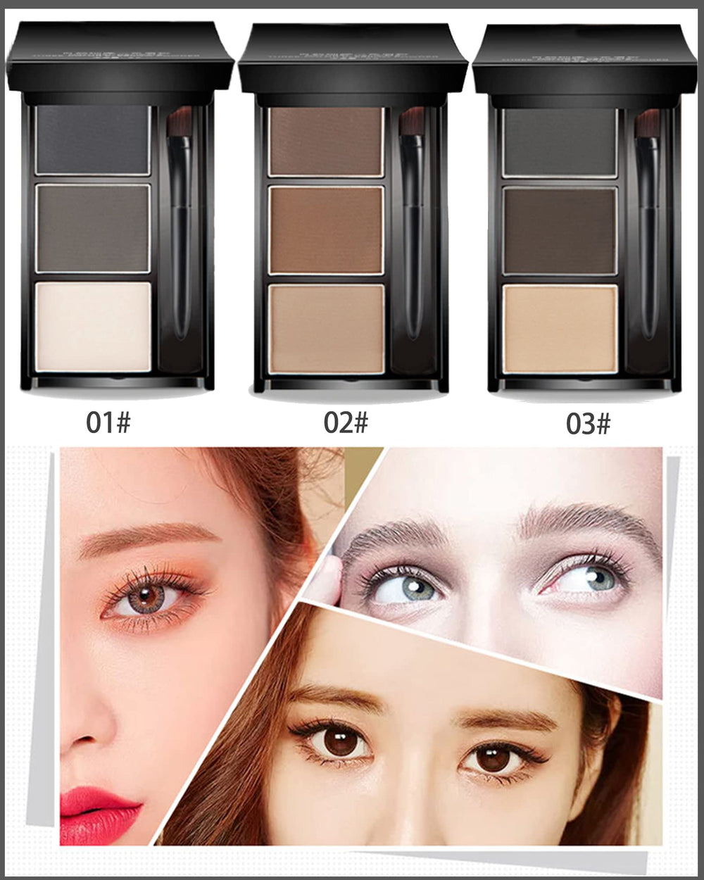 LYSdefeu waterproof brow powder designed for all-day wear.