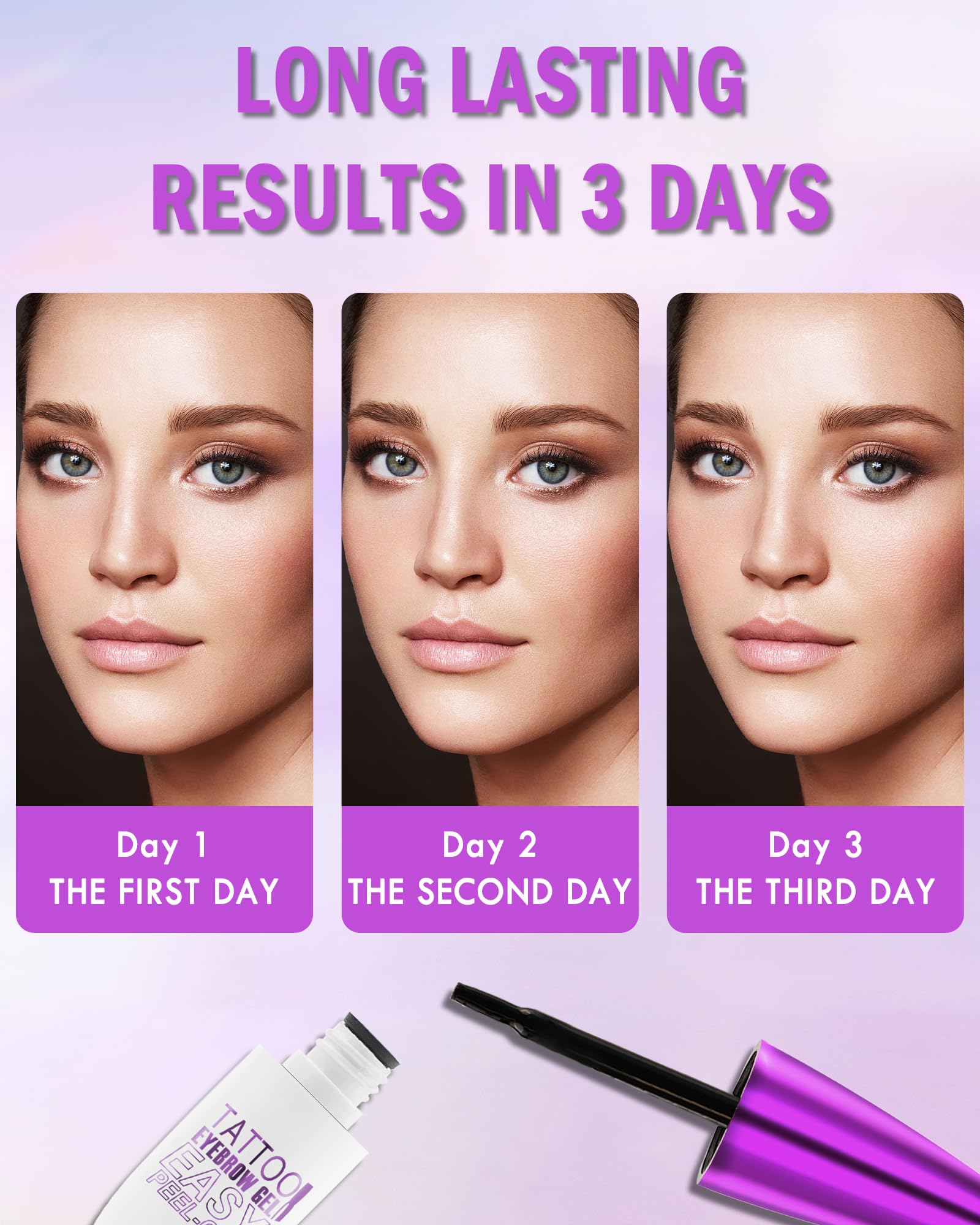 LYSdefeu waterproof long-lasting eyebrow stain stays in place